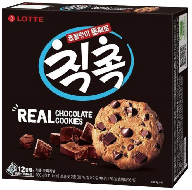 롯데 칙촉 오리지널, 180g, 1개