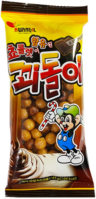 광일제과 꾀돌이, 40g, 30개