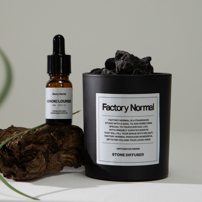 팩토리노멀 스톤 디퓨저, 1개, 10ml, Hotel Lobby 호텔 로비