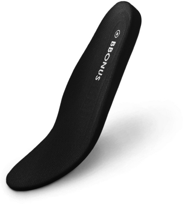 뽀너스 쿠션 깔창 아치 블랙 인솔