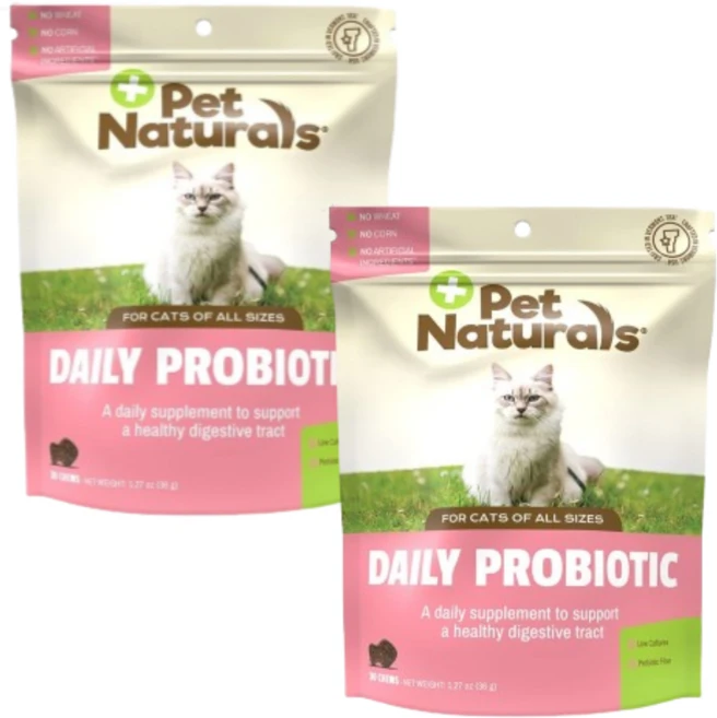 펫네츄럴스 데일리 프로바이오틱 고양이용 츄 30개 36g(1.27oz) - 쿠팡
