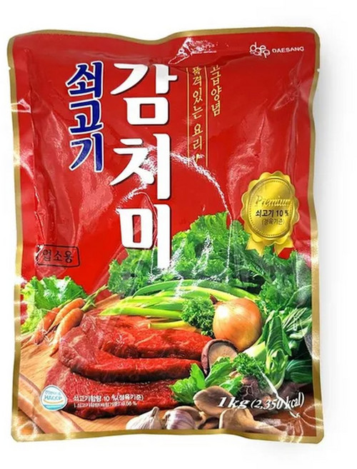 대상 진한 쇠고기 국물맛 감치미 만능 조미료 1kg 대용량 업소용, 1개