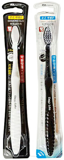 디오라이프 다이아몬드 초극 미세모 칫솔 약한잇몸 시린이 20개, 1개입