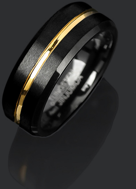 진주모아 한국사이즈 패션 우정 텅스텐 남자 반지 RTUS01