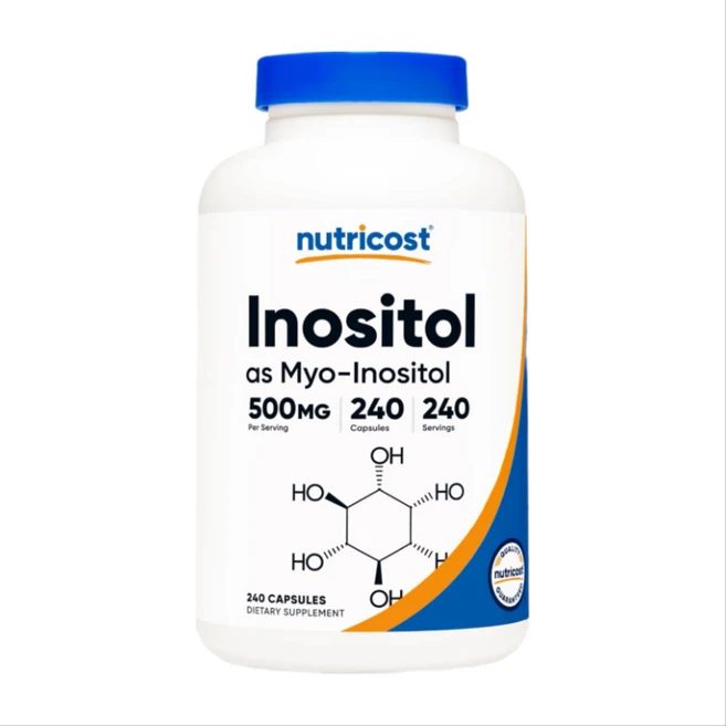 뉴트리코스트 미오 이노시톨 Myo inositol 500mg 240 캡슐, 240정, 1개 - 쿠팡