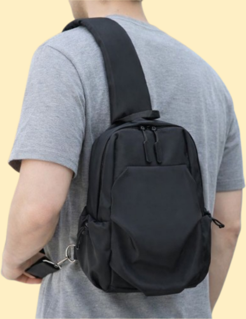 트리본엑스 생활방수 분리수납 가벼운 슬링백 크로스백