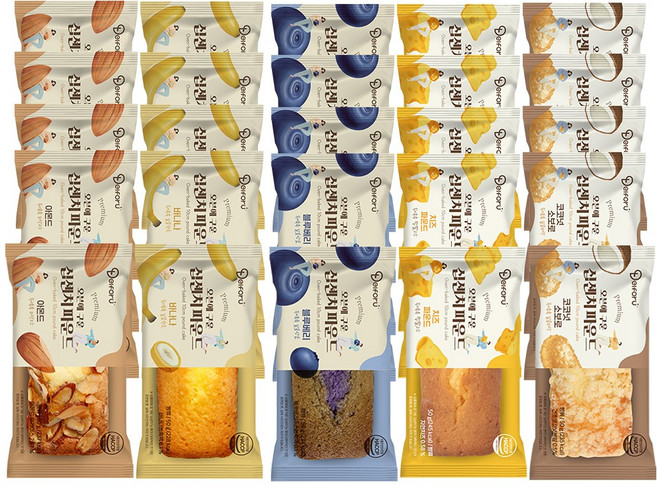 델포유 오븐에 구운 십센치 파운드 케이크 50g, 25개