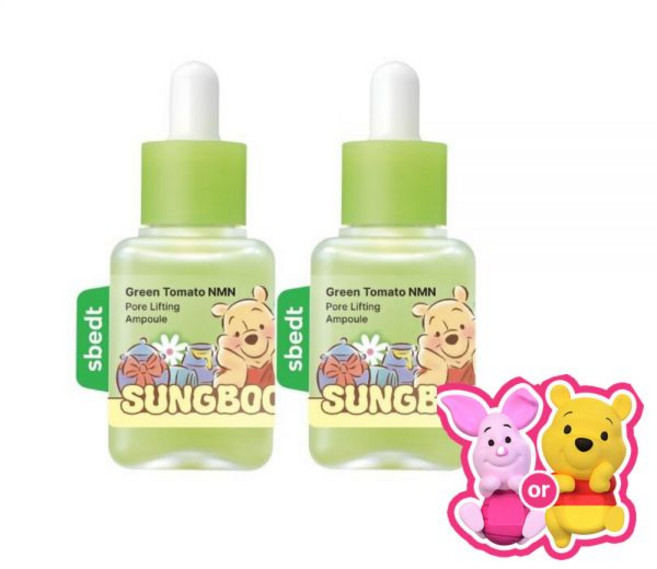 7위 - [곰돌이푸콜라보] 성분에디터 그린토마토 NMN 포어 앰플 40ml 더블 기획 (+히퍼 랜덤 1종), 2개