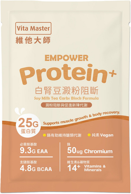Vita Master EMPOWER Protein+ 白腎豆澱粉阻斷, 34g, 5個