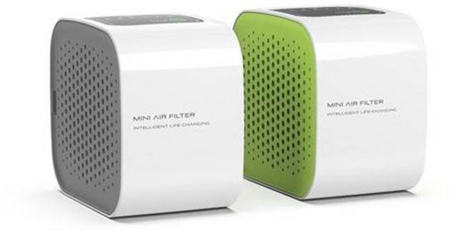 이지넷 2중 필터 USB 공기청정기 NEXT-237AIR 그린