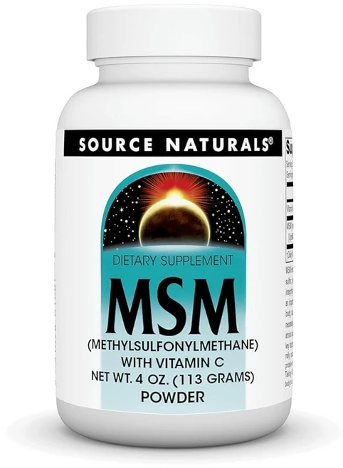 Source Naturals MSM (메틸설포닐메탄) 파우더 113.4g(4온스), 1개 - 쿠팡