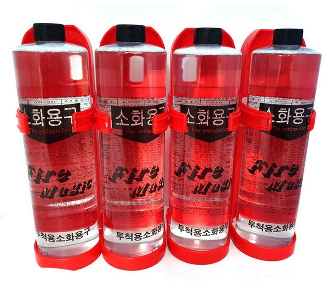 던지는 화이어매직 다용도 화재예방 투척용 4세트, 1세트, 600ml