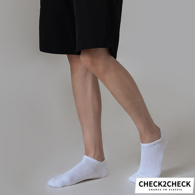 Check2Check 台灣製 質感柔棉短襪 男女尺寸 船型襪 素色襪 腳踝襪 運動襪【CB00-120017】