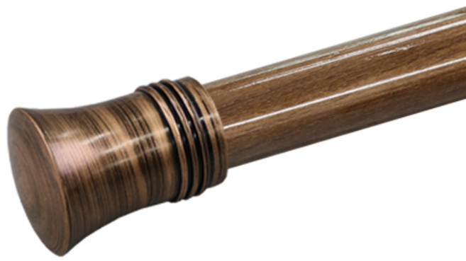 한국레일갤럭시 35mm 오로라 커튼봉 커텐봉, 황동