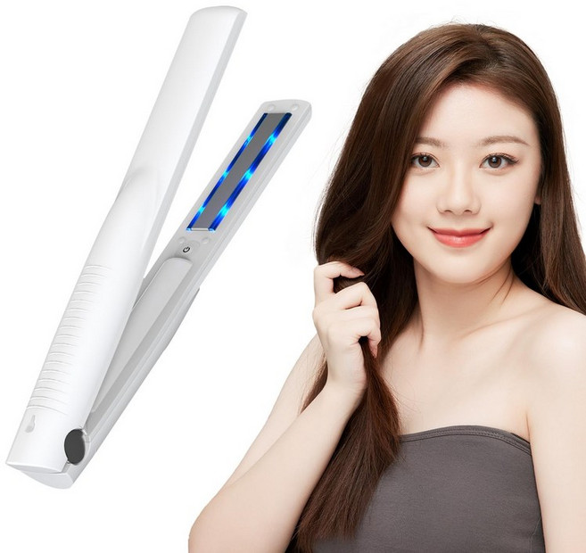 1MHz LED 초음파 트리트먼트 다리미 트리트먼트 다리미 윤기 머리카락 헤어