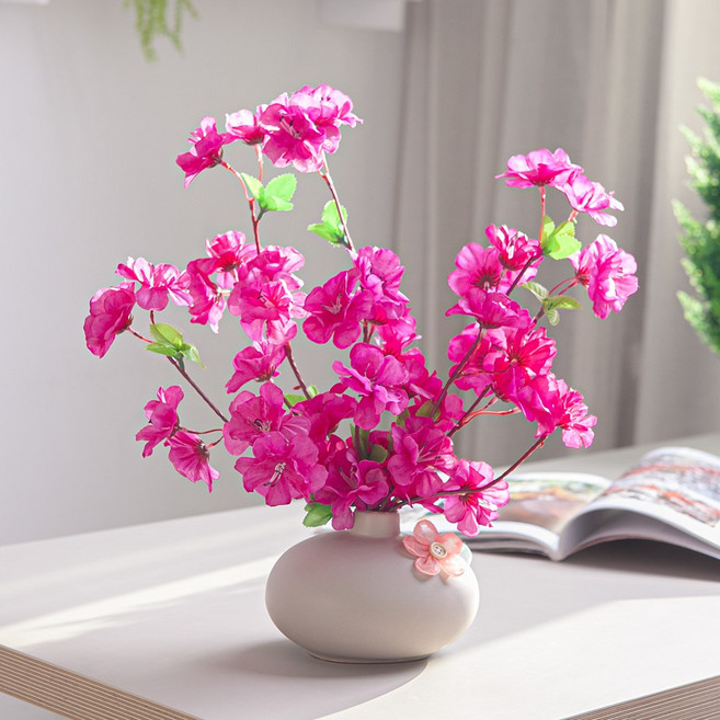 내안의봄 진달래화병 set 37cm, 1개