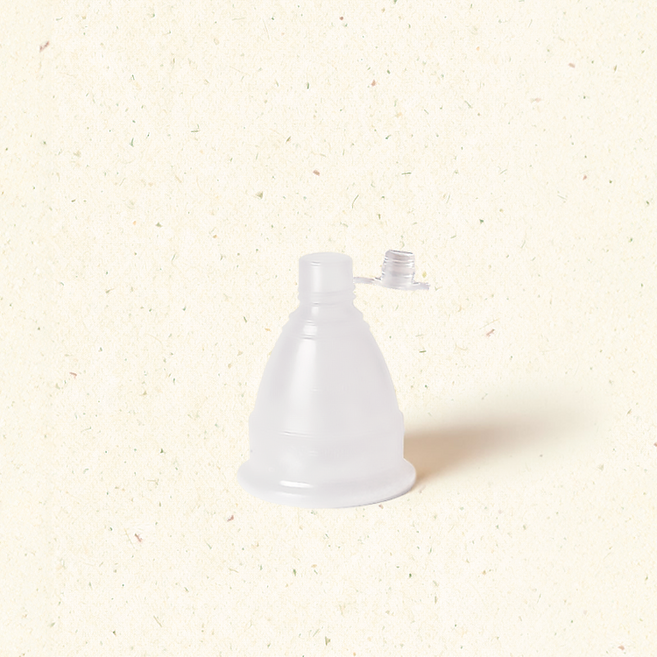 [벌문] 비움컵 M 1개 직장인의 생리컵 국내최초 밸브형, 1개입, 중형