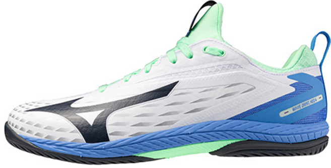 [미즈노] 웨이브 드라이브 네오4 (화이트/블랙/민트) 신발주머니 증정