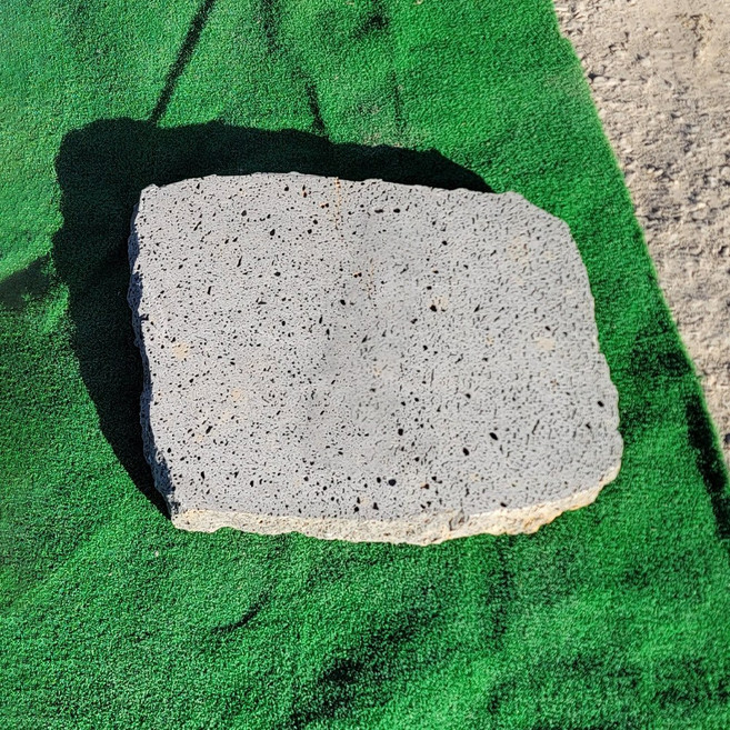 현무암 디딤석 부정형 두께 50T (5cm) / 1헤베(4~5장), 1개