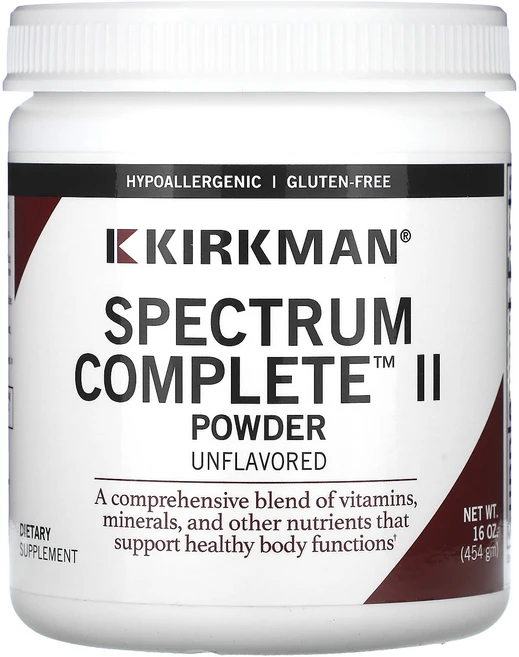 Kirkman Labs Spectrum Complete II 분말 무맛 454g(16oz), KirkmanLabsSpectrumCompleteII분, 454g, 1개 - 쿠팡