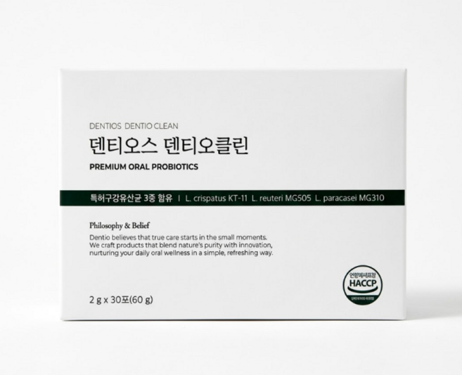 덴티오클린 2gX30포, 3개