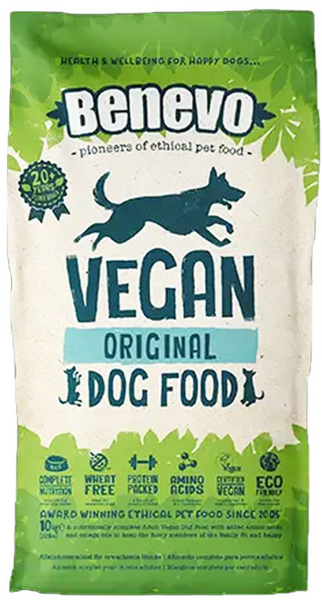 Benevo 倍樂福 英國素食認證低敏成犬飼料, 10kg, 糧食, 1個