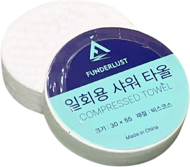 펀더러스트 매직 타올 일회용 수건, 30개, 80cm