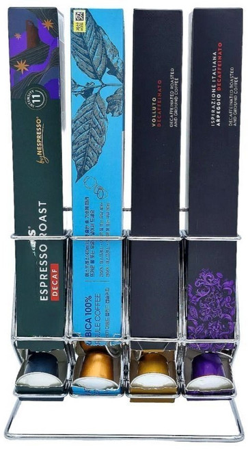 온리쿠 커피 캡슐 보관함 박스 타워, 실버, 1개