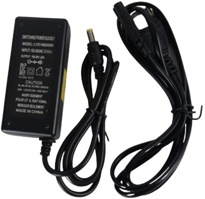 dc 16.8v 2A 충전기 리튬이온 배터리 밧데리 충전기 아답타, 1개, 리튬 이온 충전기(dc 16.8v 2A)