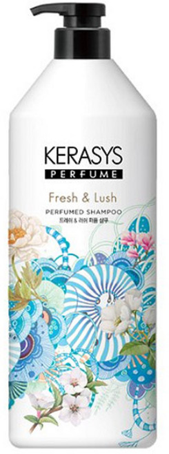케라시스 퍼퓸 샴푸 프레쉬 앤 러쉬, 1L, 8개
