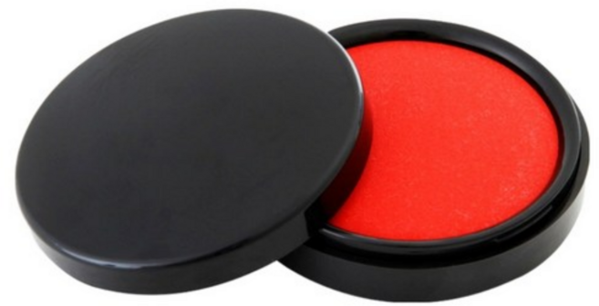 무아누 스탬프형 도장 인주, 3개