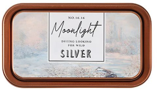 봄밤 딥잉크 고밀도 오일잉크패드, 1개, 문라이트 실버