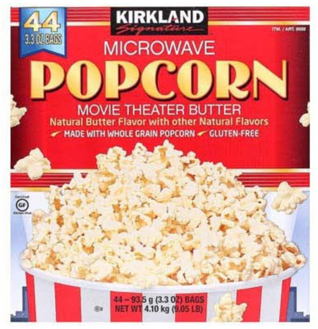 커클랜드 전자레인지 팝콘, 93.5g, 11개