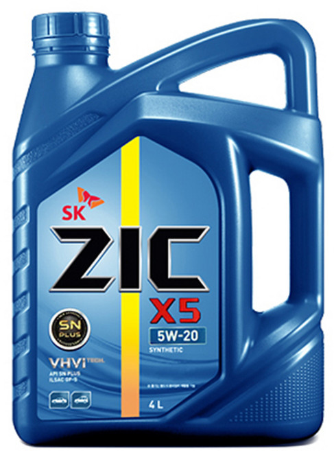 지크 ZIC X5 5W-20_4L, 1개