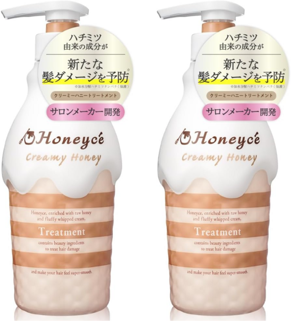 허니체 크리미 허니 트리트먼트 470ml 2개