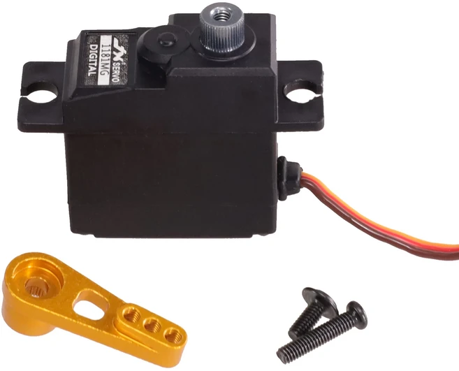 JX 서보 PDI-1181MG 디지털 금속 기어 MN99s MN78 WPL RC Car1/16 B24 C14 헬리콥터 18g 3.5kg