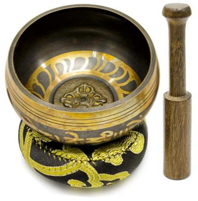 크리스탈싱잉볼 티베트 노래 그릇 세트 네팔 악기 여성용 영적 선물 명상 소리 치유와 마음 챙김