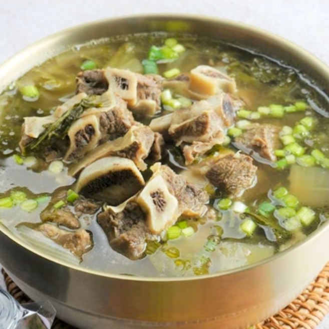 소갈비국밥 냉동 완전조리, 3개, 750g