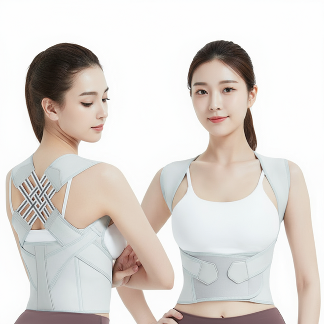 바디사랑 바른 자세 밴드 가볍고 편안한 어깨밴드, 1개