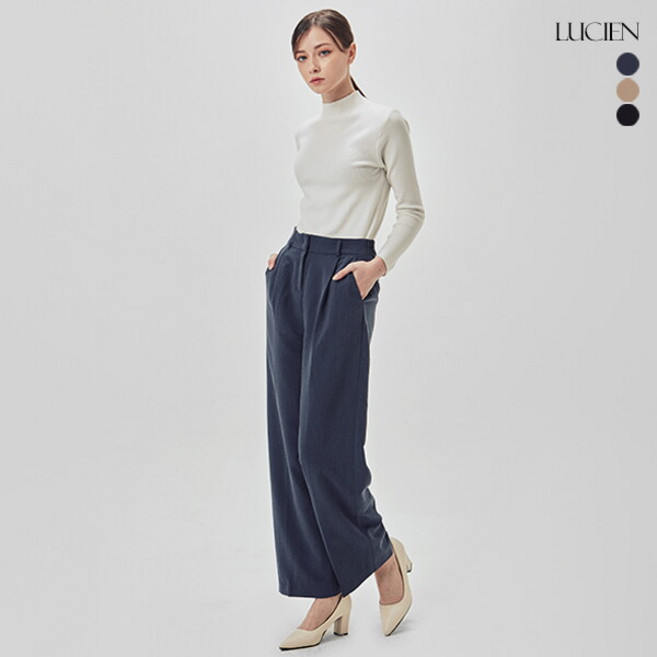 [루시앙.] 루시앙 뉴 스프링 링클프리 와이드 슬랙스 3종 택1