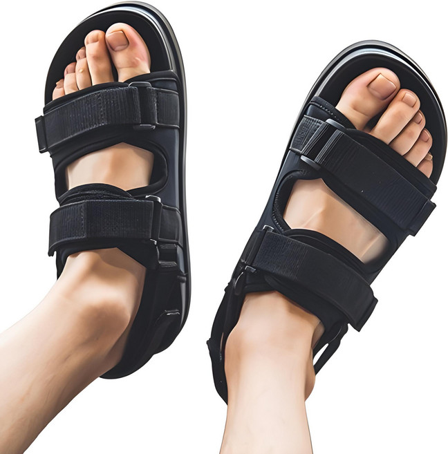 사이쥬 2in1 남녀공용 커플 벨크로 샌들 여름 슬리퍼 DFEDB-3