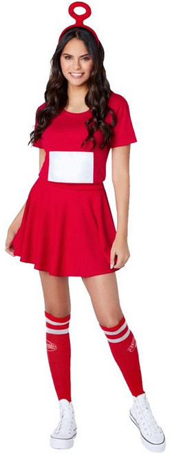 인형탈 텔레토비 인형 만화 의상 코스프레 인형탈 성인용 아동용 행사 축제소품, 한 사이즈, 어린이용 여성용 웨이블릿, 1개