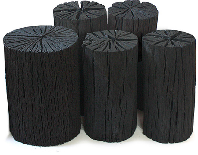 [황금뒤주] 국내산 참숯 원형 흑탄 15cm 자연가습 공기정화용 숯, 3kg, 1박스