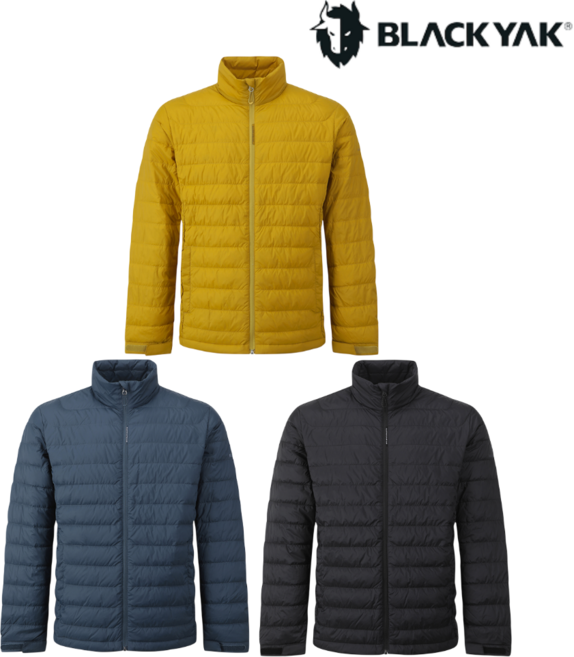 [백화점출고] 블랙야크 25년봄신상 남성 일상 등산 경량패딩 라이트 하이넥 다운 아웃도어 데일리 자켓