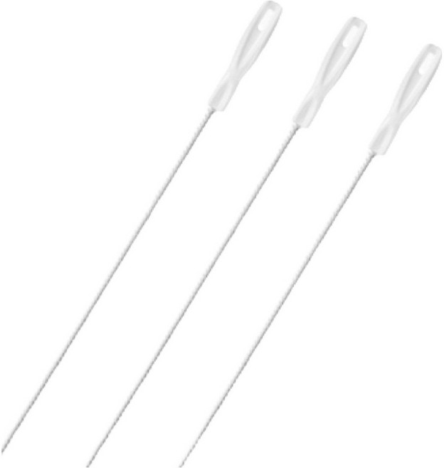 블룸써니 배수구 배관 청소솔 45cm, 화이트, 3개