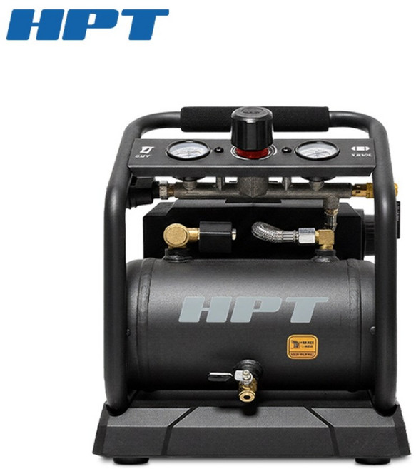 HPT 콤프레샤 유무선 저소음 미니 에어콤프레셔 탱크8L 마끼다타입 MA20-HC103, 1개