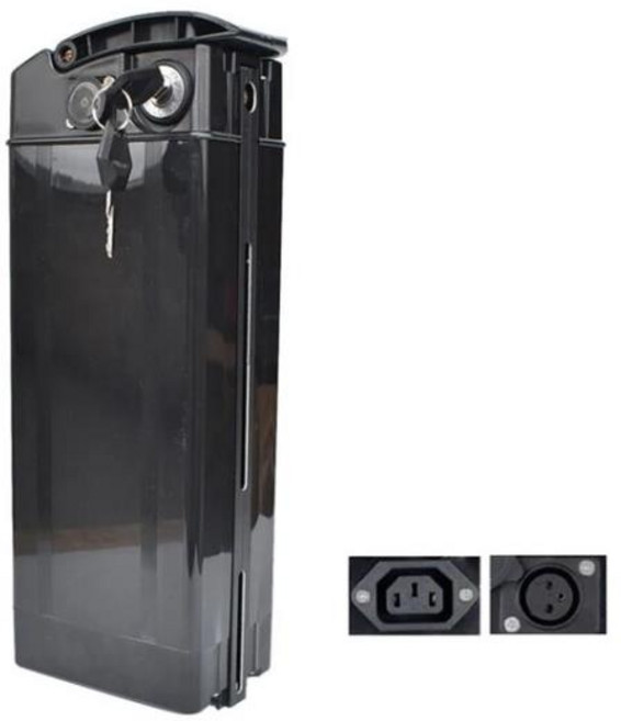 전기 자전거 배터리 박스 대용량 PVC 전기 자전거 1865o 배터리용 370x135x89mm, 02 CON