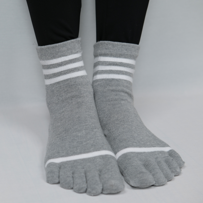 노블삭스 발가락 양말 순면 중목 양말 6켤레세트 국내생산 생산자 직접판매