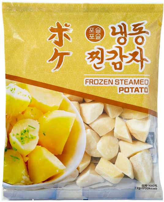 포케 냉동 포슬포슬 찐 삶은감자 다이스 1kg, 단품, 단품