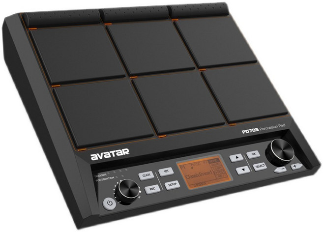 전자 드럼 패드 DTX MULTI12 Pad 음악 Stand 멀티패드 Multi, 2 PD705타격판 512M, 1개